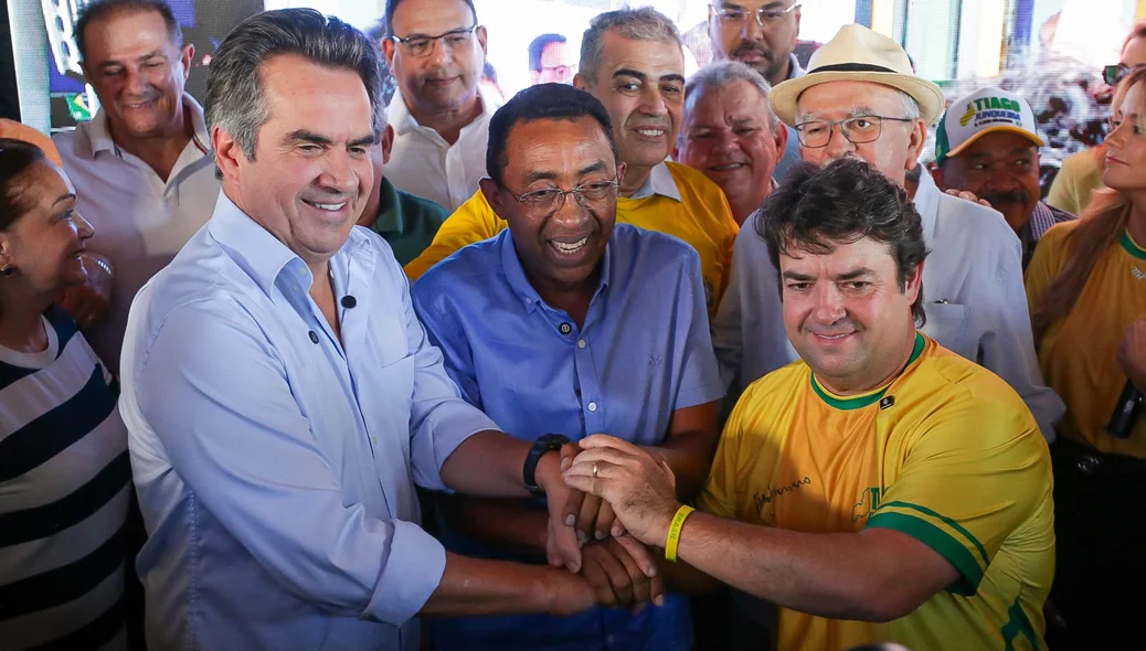 Ciro Nogueira, Joel Rodrigues e Tiago Junqueira