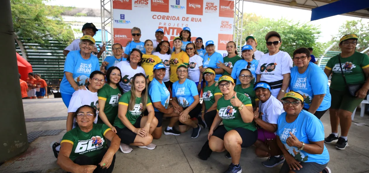 Com a prova principal de 5 km, a programação contou com caminhada aos idosos e apresentações musicais