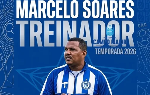 Comercial-PI confirma Marcelo Soares como técnico para a Série B do Piauiense
