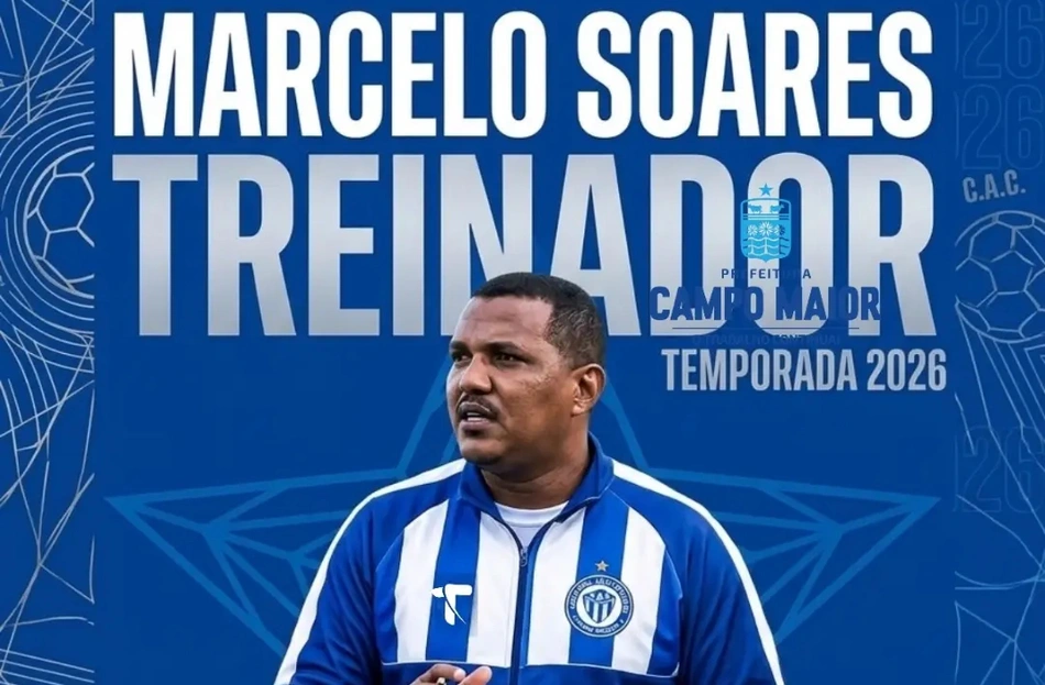 Comercial-PI confirma Marcelo Soares como técnico para a Série B do Piauiense
