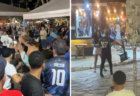 Após título da Espanha, torcedores argentinos se envolvem em confusões no Rio de Janeiro