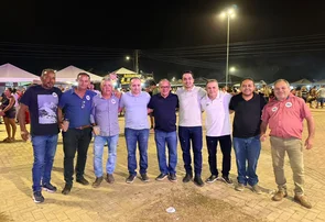 Deputado Hélio Isaías prestigia a 48ª Vaquejada de Colônia do Piauí