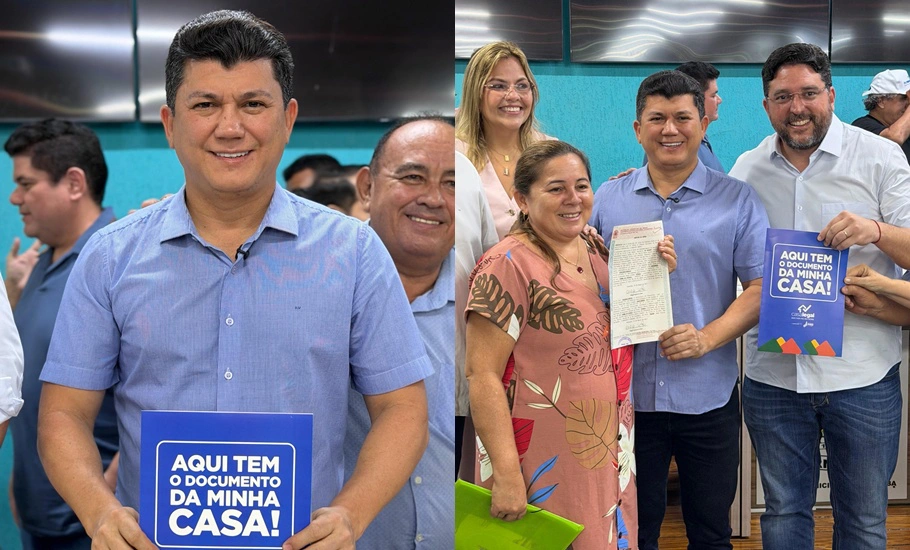 Deputado Rubens Vieira acompanha entrega de documentos do Casa Legal