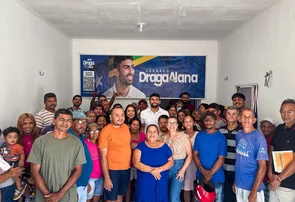 Draga Alana percorre cinco cidades e amplia diálogo com lideranças