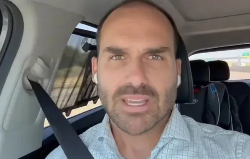 Eduardo Bolsonaro critica Moraes e afirma que ex-presidente vive "em cativeiro"