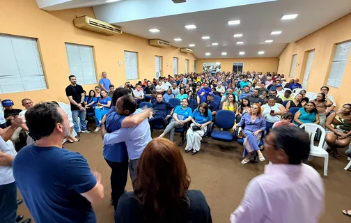 Encontro de Alan Brandão com apoiadores