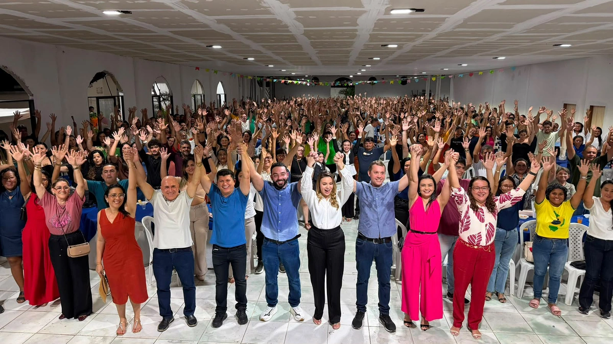 Encontro realizado em Parnaíba com o prefeito e o deputado Rubens Vieira