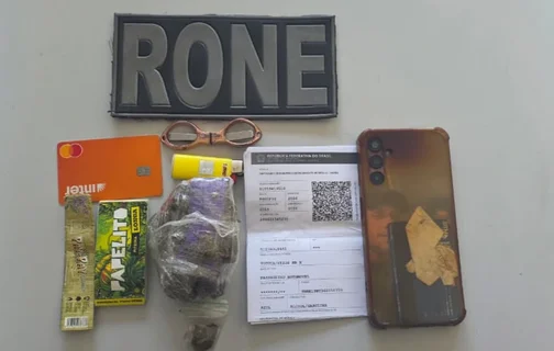 Entorpecentes apreendidos pela PM