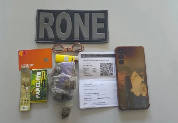 Entorpecentes apreendidos pela PM