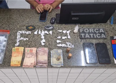 Entorpecentes foram encontrados dentro de residência em Ilha Grande do Piauí
