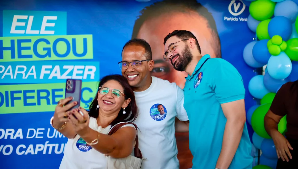 Enzo Samuel participa de convenção para oficializar candidatura a deputado estadual