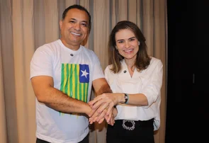 Evaldo Gomes recebe Marília Arraes em Teresina e reforça aliança política