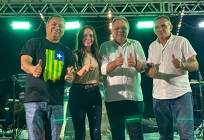 Recursos da parceria entre Evaldo Gomes e Rafael Fonteles garantem novo estádio para Caraúbas