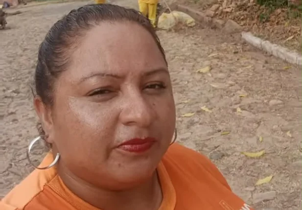 Fabiana Sousa, Trabalhadora da Limpeza Urbana de Teresina