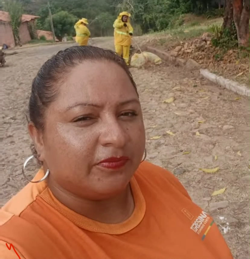 Fabiana Sousa, Trabalhadora da Limpeza Urbana de Teresina