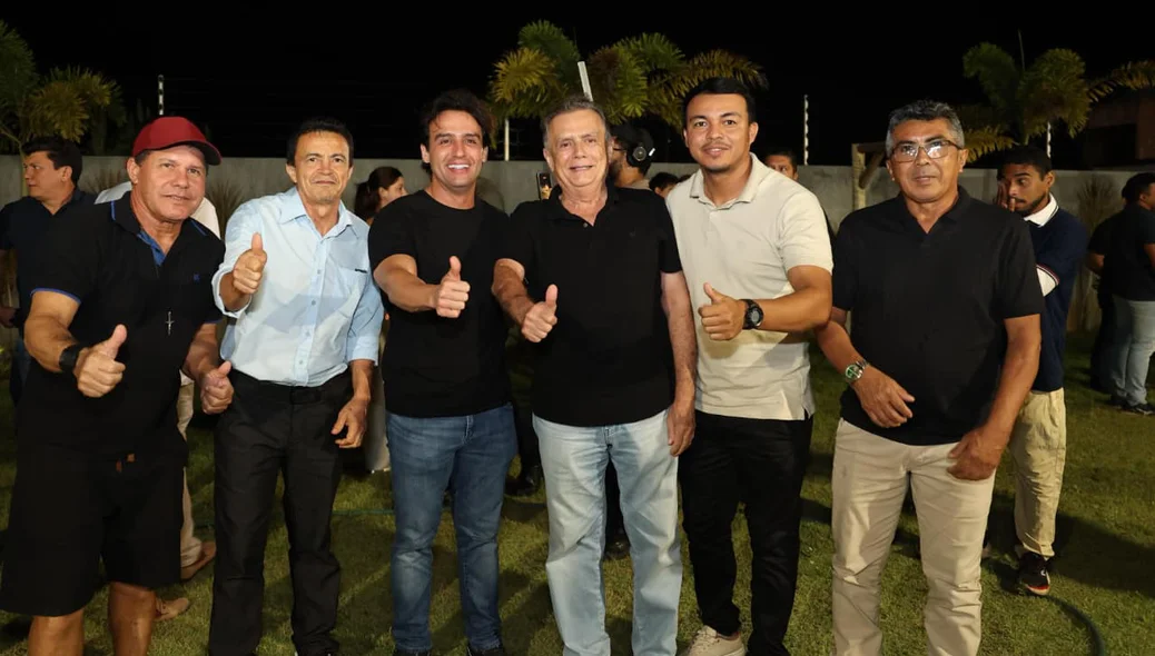 Flávio Nogueira participou do encerramento do Luís Correia Fest neste domingo (26)