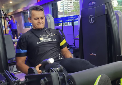Força muscular você não compra, não aluga, não faz leasing... tem que ser você mesmo fazendo por você