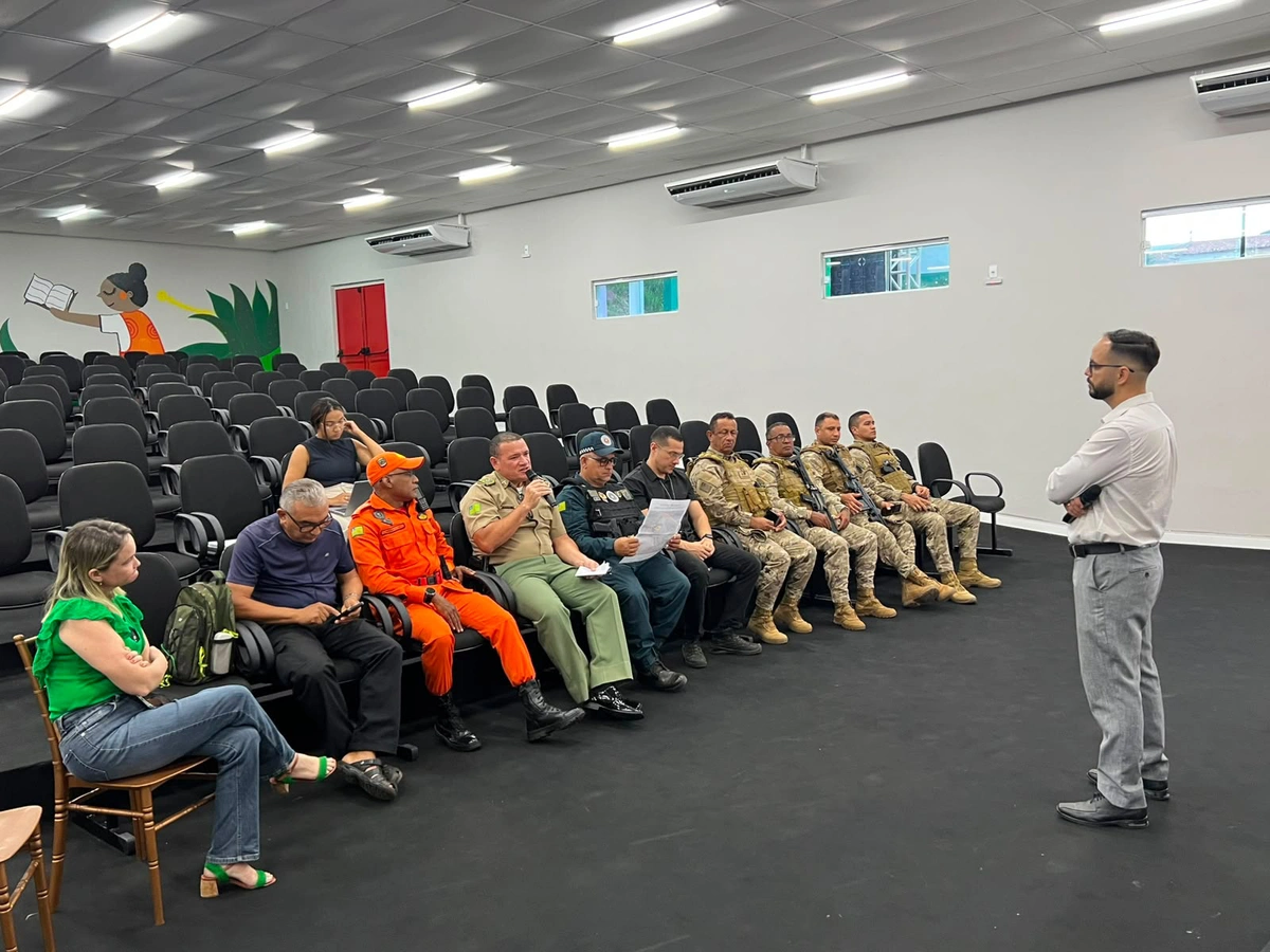Forças de Segurança definem plano integrado para garantir tranquilidade no São João da Esperança 2026 em Esperantina