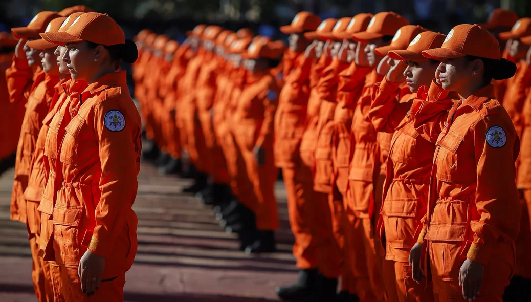 Formação dos bombeiros do Piauí