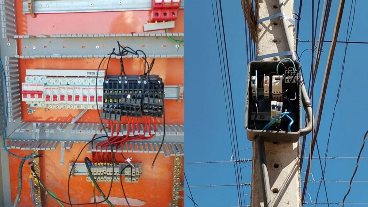 Furto de cabos da rede de iluminação pública em Teresina