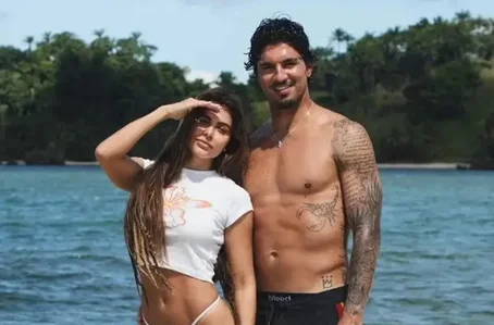 Gabriel Medina e Isabella Arantes