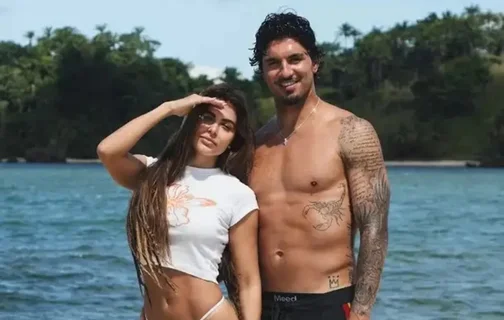 Gabriel Medina e Isabella Arantes
