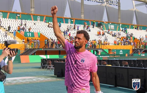 Goleiro Vozinha, da seleção de Cabo Verde