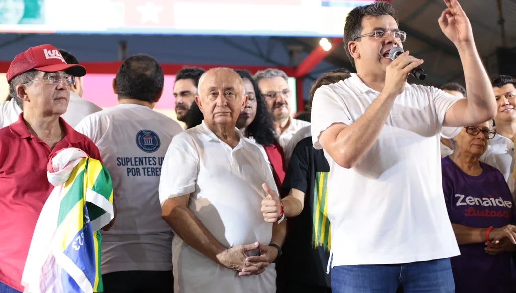 Governador Rafael Fonteles reuniu apoiadores em convenção partidária da base governista