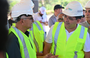 Governador Rafael Fonteles vistoria obras do Parque de Eventos em Ribeiro Gonçalves