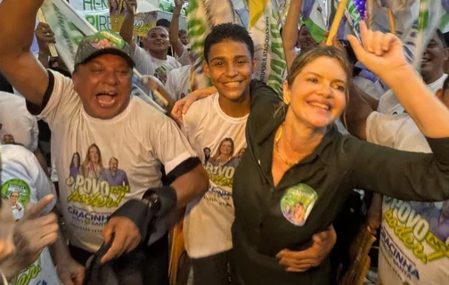 Gracinha Mão Santa leva força de Parnaíba e região à convenção do MDB
