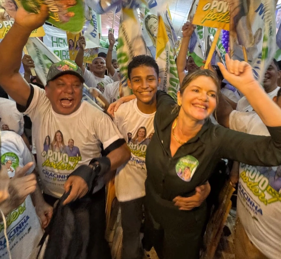 Gracinha Mão Santa leva força de Parnaíba e região à convenção do MDB