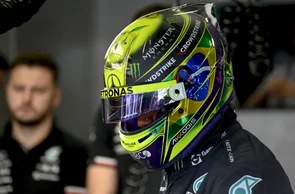 Hamilton homenageia o Brasil com capacete especial para o GP de São Paulo