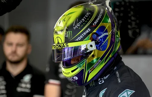 Hamilton homenageia o Brasil com capacete especial para o GP de São Paulo