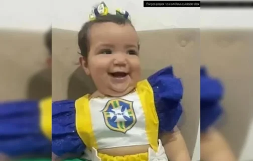Helena, de apenas 10 meses, morreu após ser levada desacordada a uma unidade de saúde em Fortaleza