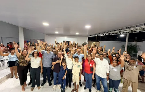 Hélio Isaías participa de encontro na zona sul de Teresina
