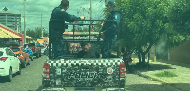 Homem foi preso acusado de importunar sexualmente uma mulher em Parnaíba