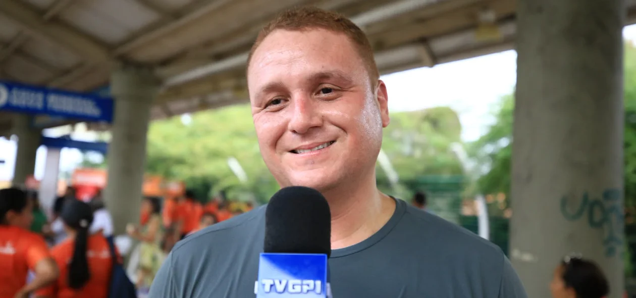 Idealizador da ação, o vereador de Teresina e pré-candidato a deputado federal Venâncio Cardoso (MDB)