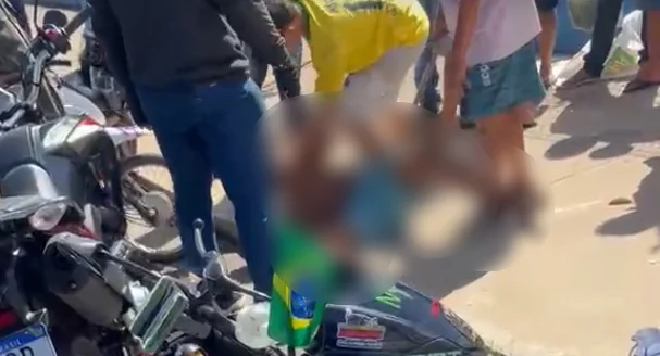 Idoso troca agressões com bandidos