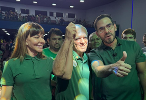 Prefeita Ivanária Sampaio participa de encontro "Nossa Missão Piauí" no Centro de Convenções de Teresina