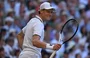 Jannik Sinner durante final de Wimbledon