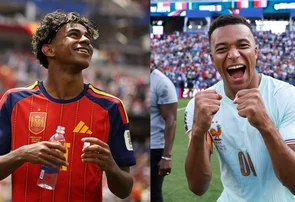 Yamal leva vantagem sobre Mbappé antes de duelo entre Espanha e França na Copa do Mundo