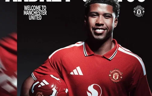 Manchester United anuncia a contratação do brasileiro Andrey Santos