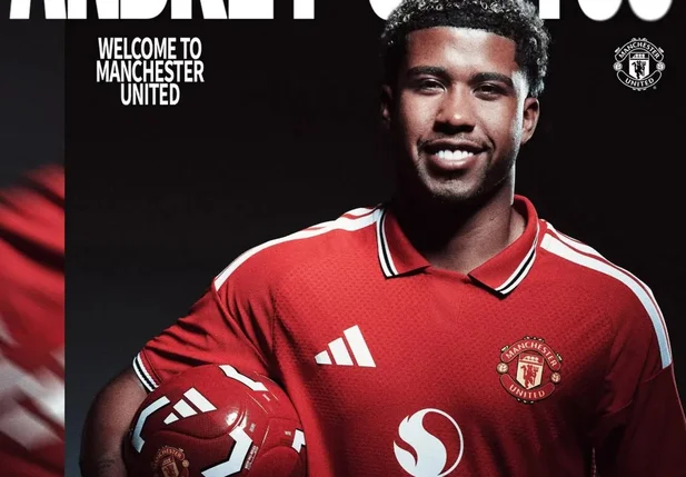 Manchester United anuncia a contratação do brasileiro Andrey Santos