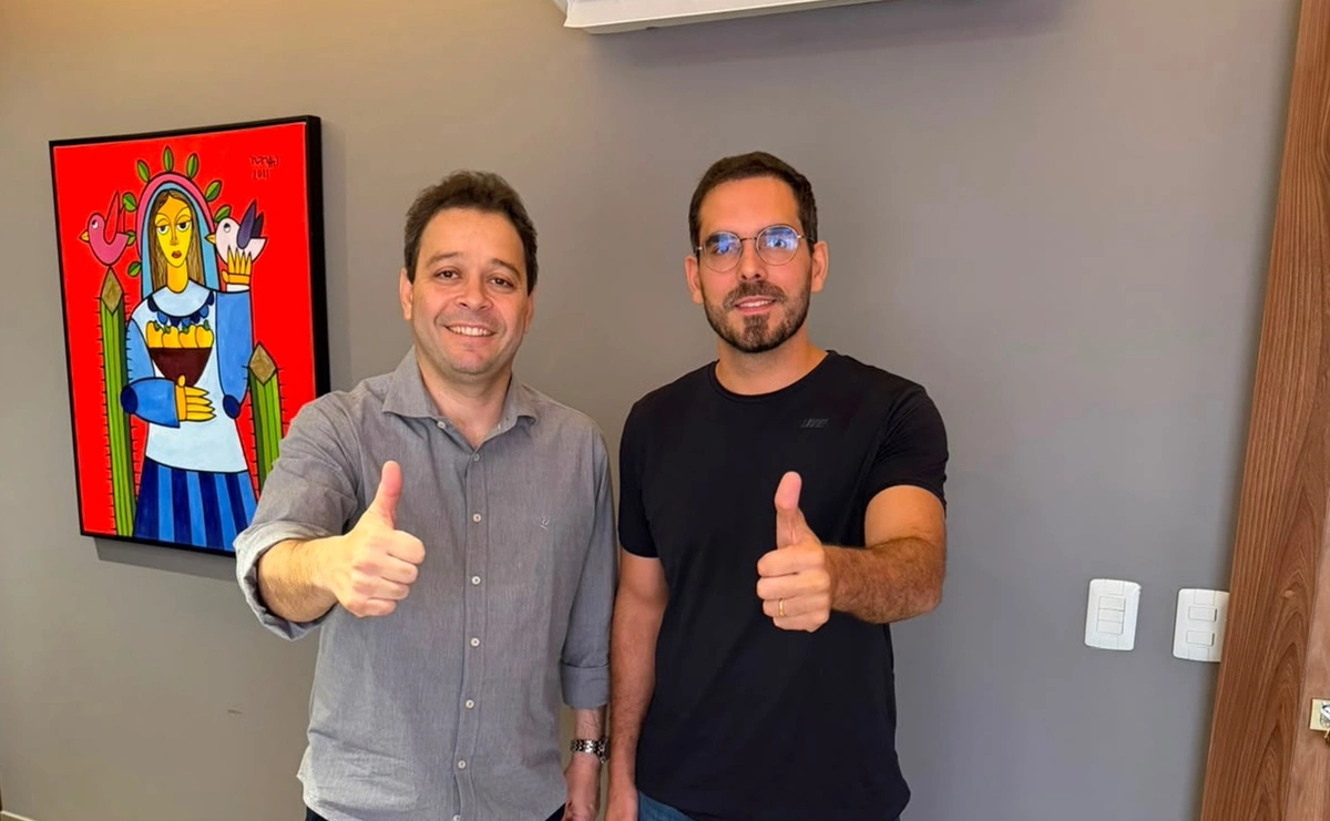 Marcos Aurélio e Evandro Hidd