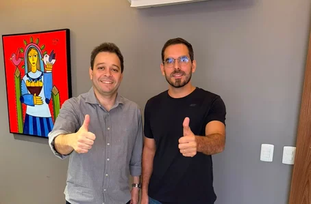 Marcos Aurélio e Evandro Hidd