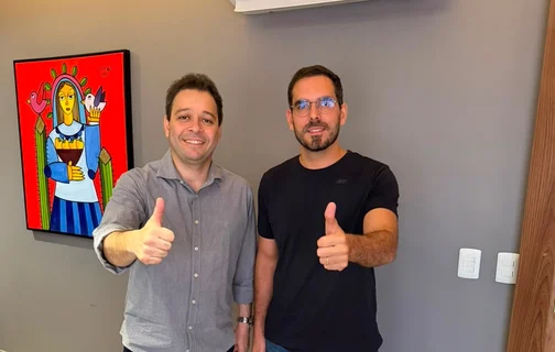 Marcos Aurélio e Evandro Hidd