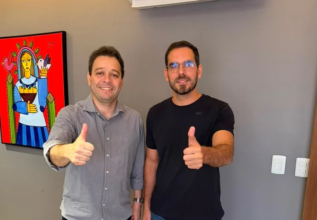 Marcos Aurélio e Evandro Hidd