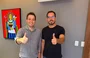 Marcos Aurélio e Evandro Hidd