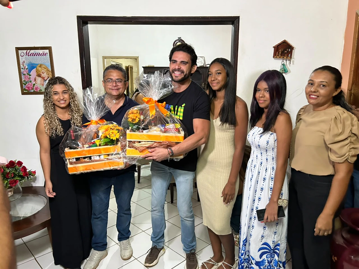 Marcus Kalume visita cidade de Marcos Parente