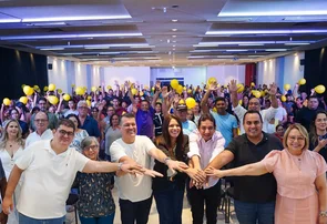 Marquinho Maia reúne mais de mil pessoas em evento com Júlio César Filho e Georgiano Neto